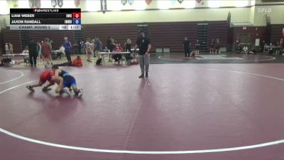 78.3-84 lbs Champ. Round 2 - Liam Weber, Dubuque Wrestling Club vs Jaxon Randall, Immortal
