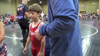 65 lbs Round 4 (6 Team) - Nico Willard, Louisiana Mudbugs vs Louis Belaire, Rebel Wrestling