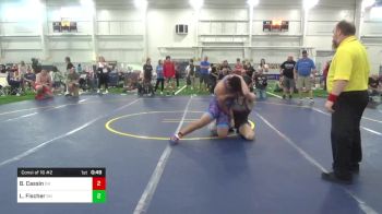 200-C lbs Consi Of 16 #2 - Brayden Cassin, OH vs Landen Fischer, OH