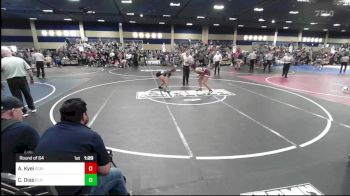 130 lbs Round Of 64 - Analiese Kyei, Scripps Ranch HS vs Ceana Dias, Elite WC Hawaii