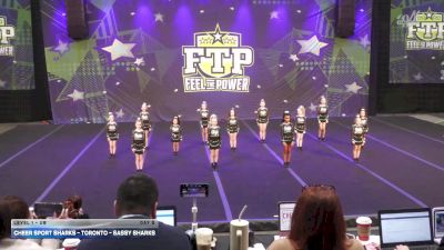Cheer Sport Sharks - Toronto - Sassy Sharks [2026 L1 - U8 Day 2] 2026 Feel The Power