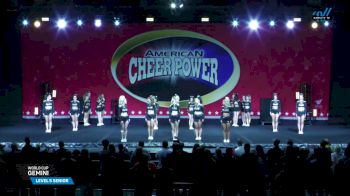World Cup - Gemini [2025 L5 Senior Day 2] 2025 Cheer Power Grand Nationals