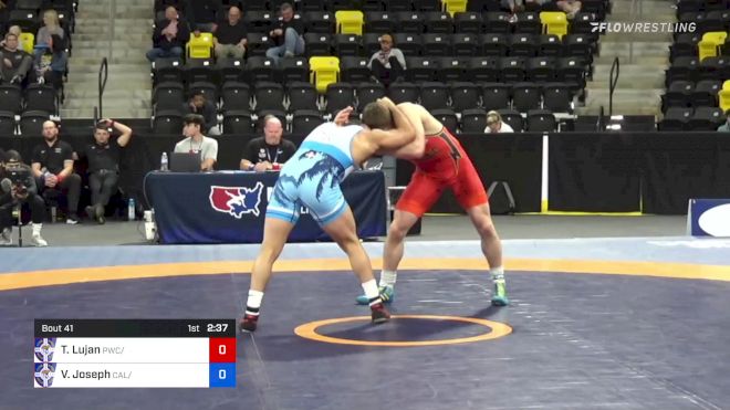 79 kg Quarterfinal - Taylor Lujan, PWC/TMWC vs Vincenzo Joseph, CAL/TMWC