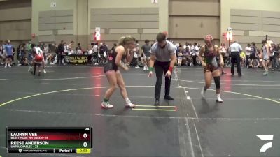 116 lbs Placement - Reese Anderson, Untouchables vs Lauryn Vee, Beast Mode WA Green