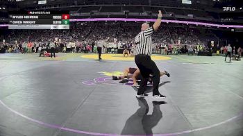 D4-215 lbs Cons. Round 1 - Owen Wright, Clinton vs Myles Nehring, Powers North Central