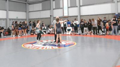 87 lbs Cons. Sub-quarters - Ilinca Cazac, Redmond Wrestling Academy vs Cecilia Brown, Grangeville Youth Wrestling Club