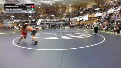 215 lbs 5th Place Match - Brian Nguyen, Marion Hs vs Brodie Boudreaux, Beloit Hs