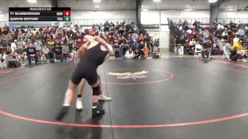 132 lbs Cons. Round 2 - Quintin Gifford, Thompson Valley vs Ty Scarborough, Burns/Pine Bluffs