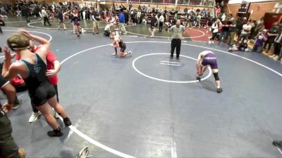 152 lbs Cons. Round 2 - Austin Crea, Lewiston High School vs Taycen Genatone, Post Falls