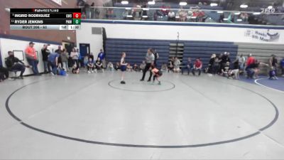 63 lbs Quarterfinal - Ingrid Rodriguez, Grizzly Wrestling Club vs Ryder Jenkins, Preston Warriors Wrestling