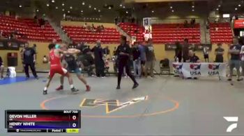 126 lbs 1st Place Match - Devon Miller, OK vs Henry White, KS