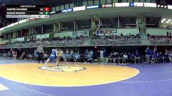 285 lbs Round 1 (16 Team) - Mason Mostek, Bennington vs Carter Coleman, Crismon High School