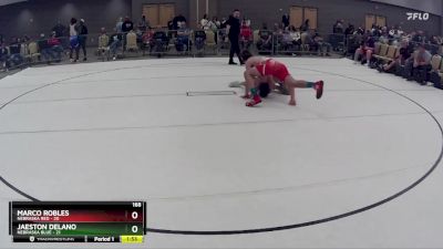 168 lbs Round 6 (8 Team) - Jaeston Delano, Nebraska Blue vs Marco Robles, Nebraska Red