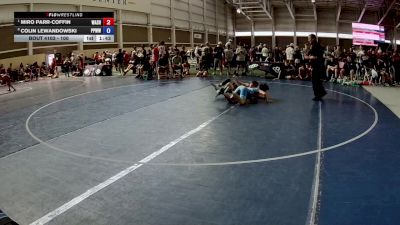 100 lbs Quarters - Miro Parr-Coffin, Washington vs Colin Lewandowski, Pikes Peak Warriors Wrestling