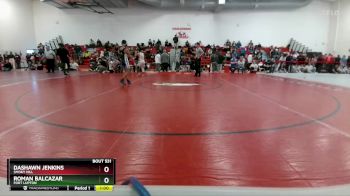 106 lbs Cons. Round 4 - Roman Balcazar, Fort Lupton vs Dashawn Jenkins, Smoky Hill