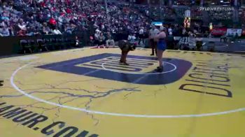 215 lbs Quarterfinal - Ciara Monger, Calhan vs Ozioma Ogu, Mountain Vista