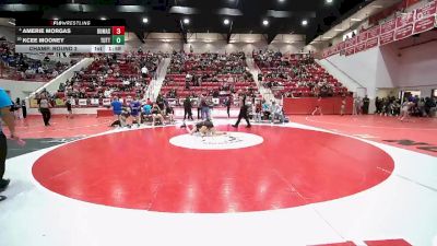 HS 100 lbs Champ. Round 2 - Kcee Mooney, TUTTLE vs Amerie Morgas, Dumas