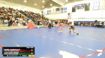 125 lbs Round 1 - Stephanie Gereb, Torrey Pines High School vs Yahira Marmolejo, Santa Ana Wrestling Club