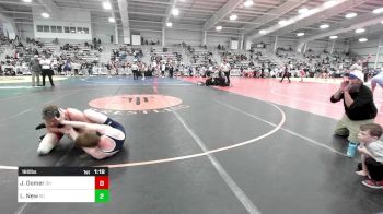 160 lbs Round Of 64 - Jonathon Domer, OH vs Lee New, SC