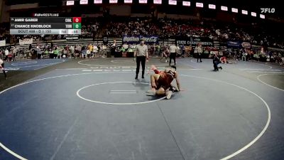 D 1 150 lbs Cons. Round 2 - Amir Gaber, Chalmette vs Chance Knoblock, Terrebonne