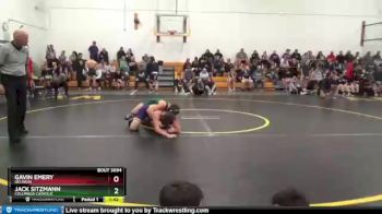 Round 3 - Gavin Emery, Oelwein vs Jack Sitzmann, Columbus Catholic