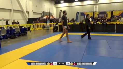 Walber Brito De Barros vs Victor Hugo Cervantes 2024 World IBJJF Jiu-Jitsu No-Gi Championship