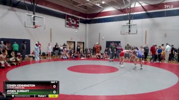 132/138 Round 2 - Ayden Surratt, Unattached vs Cohen Kennington, LA Elite Wrestling