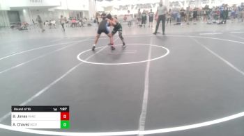 130 lbs Round Of 16 - Brady Jones, Rancho Bernardo WC vs Armando Chavez, Scotsmen WC