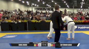Ray Edward Casias vs Daniel Druker 2025 World Master IBJJF Jiu-Jitsu Championship