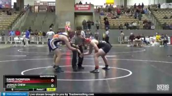 AA 182 lbs Quarterfinal - Jashua Chew, Blackman vs David Thompson, Morristown East