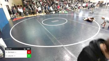 138 lbs Round Of 32 - Aj Dierksen, Delaware Valley vs Camron Lacure, Legacy Christian Academy