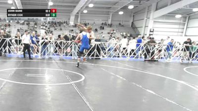 170 lbs Rr Rnd 2 - John Bane, NC United Select - HSB vs Ryker Cox, BlueWave - HSB
