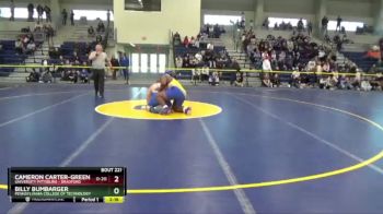 285 lbs Cons. Round 1 - Billy Bumbarger, Pennsylvania College Of Technology vs Cameron Carter-Green, University Pittsburg - Bradford