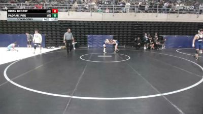 125 lbs Consi-qtrs - Brian Brobst, Auburn vs Padraic Fite, Hatboro