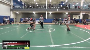 120 lbs Round 3 (16 Team) - Preston Jaros, TEAM16 vs Cooper Schlaegel, Terps