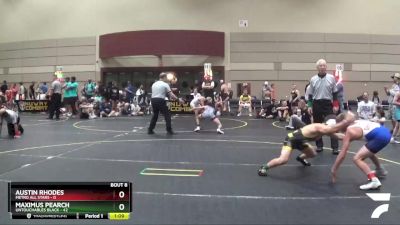 107 lbs Round 3 (6 Team) - Austin Rhodes, Metro All Stars vs Maximus Pearch, Untouchables Black