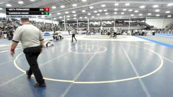 5 - 113 lbs Cons. Semi - Harrison Swink, Prince George vs Keith Fernandez, Granby