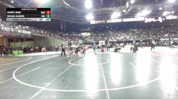 125 lbs Cons. Round 2 - Avery Inge, Sandpoint vs Selma Harris, Mtn View Oregon
