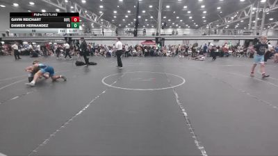 96 lbs Round 2 (10 Team) - Damien Hernandez, Kraken Black vs Gavin Reichart, Outlaws MS