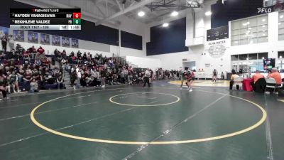 100 lbs Quarterfinal - Hayden Yanagisawa, Mayfair vs Reighlene Valdez, Poly/Long Beach