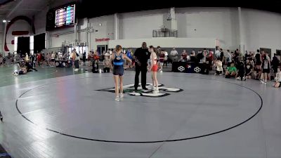 110 lbs Champ. Round 2 - Kennedy Sohne, Maurer Coughlin Wrestling Club vs Alexia Utley, Elite Athletic Club