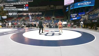132 lbs Cons. Semis - Lewis Davis, Arkansas vs Josiah Stanton, Indiana