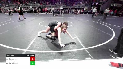 102.5-110.4 lbs Semifinal - Ariel Biggs, Jackson County Wrestling vs Addisyn Bunch, Claremore Wrestling Club