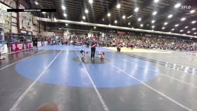 50 lbs Cons. Semi - Knox Kafer, MATPAC Wrestling vs Teagen Walston, Team Champs