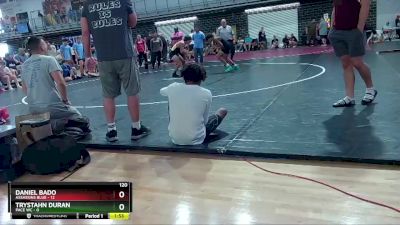 120 lbs Round 5 (10 Team) - Trystahn Duran, Pace WC vs Daniel Bado, Assassins Blue