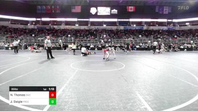 85 lbs Quarterfinal - Noah Thomas, Bulls vs Jon-Reggie Daigle, Predator Wrestling