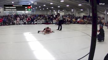 27 lbs Cons. Semi - Griffin Olson, Louisville Wrestling Club vs Liam Goering, Norris Wrestling Club