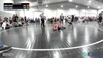 46 lbs Consi Of 16 #2 - Anna Silkey, Hilldale Youth Wrestling Club vs Kade Luker, Fort Gibson Youth Wrestling