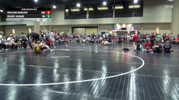 157 lbs Round 1 (6 Team) - William Barlow, Ground Zero WC vs Brady Adams, Trojan WA