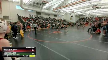 105 lbs Round 3 - Allie Walker, Thunder Basin High School vs Gracie Murray, Huntley Project